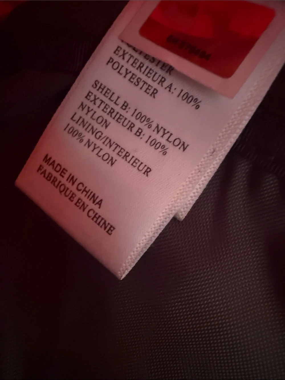 The North Face Orange and Red Messenger Bag